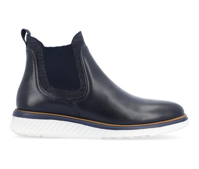 Men's Vance Co. Hartwell Chelsea Boots in Navy color
