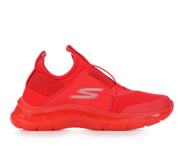 Boys' Skechers Little Kid & Big Kid Fast Ice Slip-On Sneakers in Red color