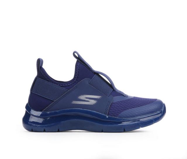 Boys' Skechers Little Kid & Big Kid Fast Ice Slip-On Sneakers in Navy color