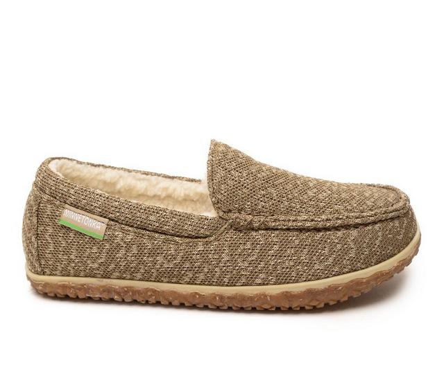 Minnetonka Women's Eco Elm Slippers in Tan color