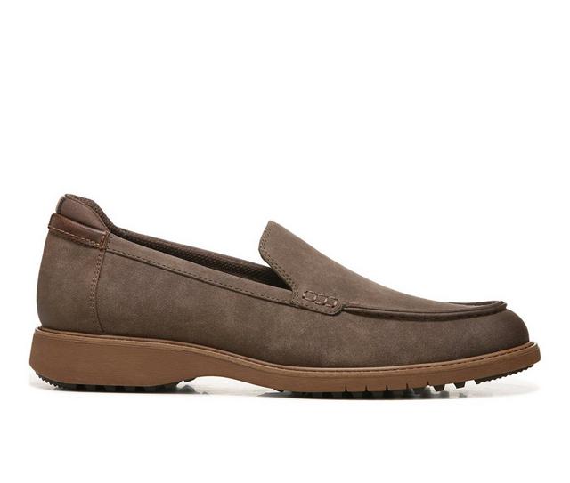 Men's Dr. Scholls Sync Up Moc Casual Loafers in Chestnut Brown color