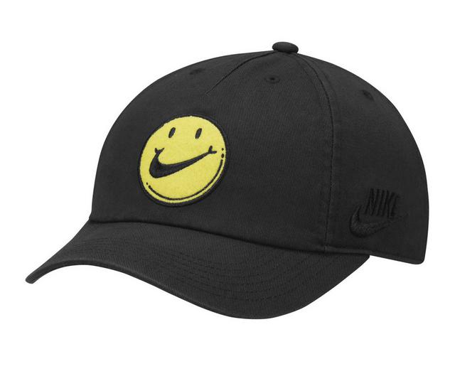 Nike Kid's Day Hat in Blk/Smiley Face color