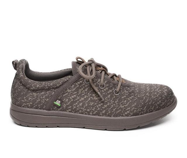 Men's Minnetonka Eco Anew Casual Sneakers in Morel color