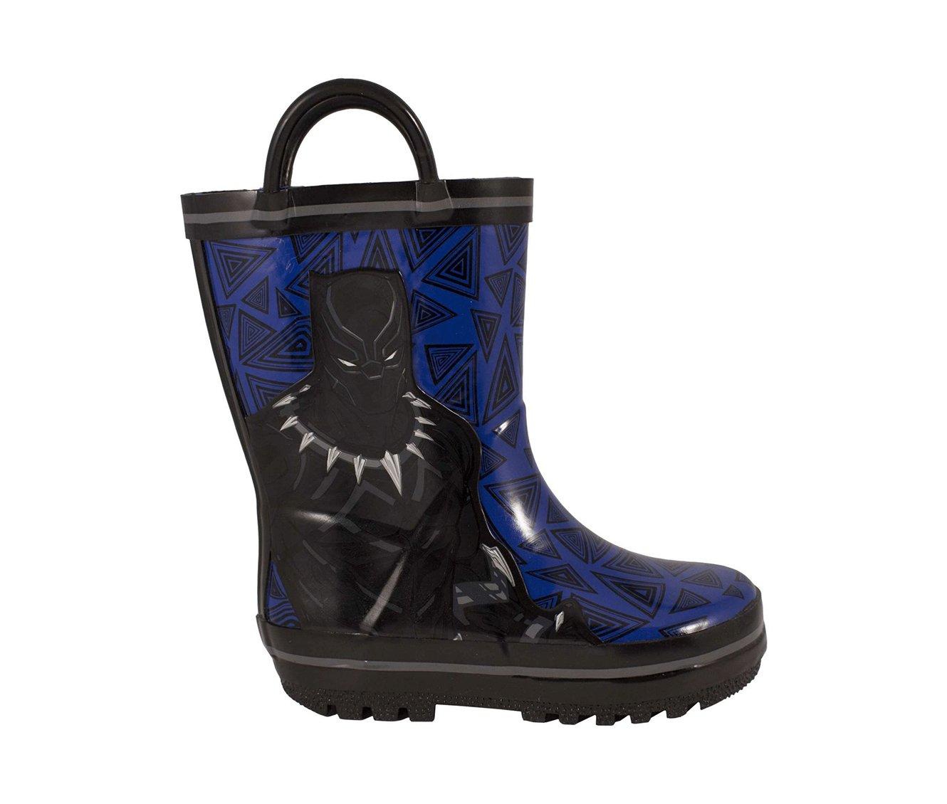 Kids' MARVEL Toddler & Little Kid Avengers Black Panther Rain Boots