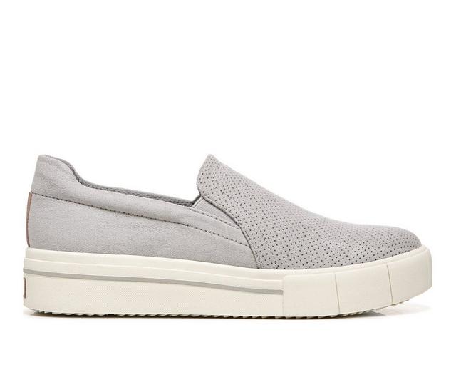 Women's Dr. Scholls Happiness Lo Slip On Fashion Sneakers in Grey color