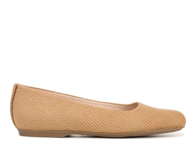 Women's Dr. Scholls Wexley Flats in Tan color