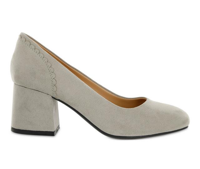 Women's Mia Amore Danila Pumps in ShadowGray Wide color