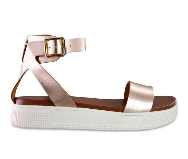 Women's MIA Ellen Sandals in Rose Gold color