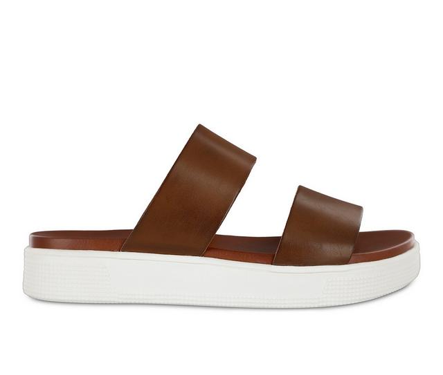 Women's MIA Saige Sandals in Cognac color