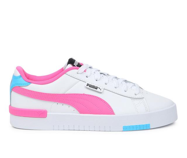 Women's Puma Jada SC Sneakers in White/Pink/Blac color