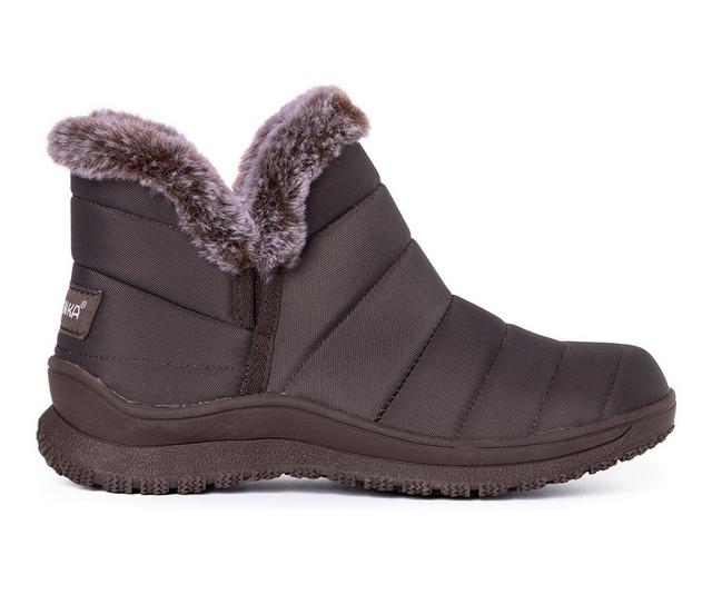 Women's Minnetonka Northtown Nylon Boot in Brown color