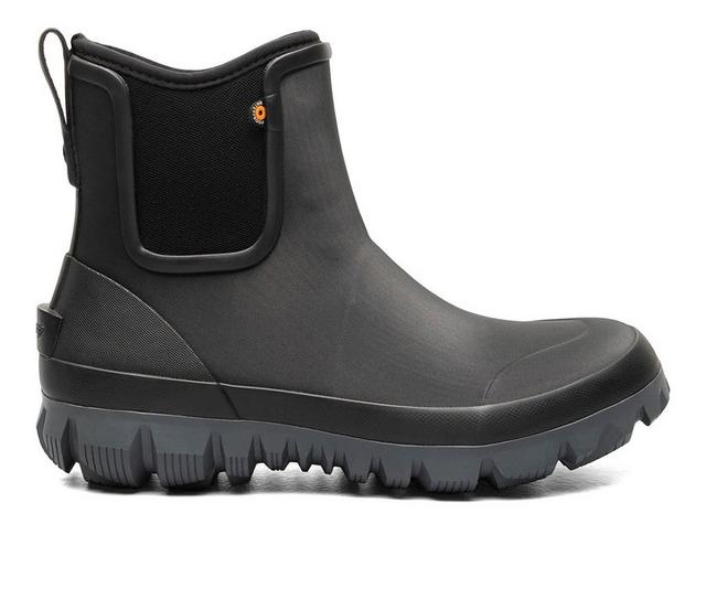 Men's Bogs Footwear Arcata Urban Chelsea Winter Boots in Black color
