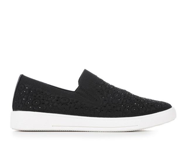 Women's White Mountain Unit Slip-On Shoes in Black color