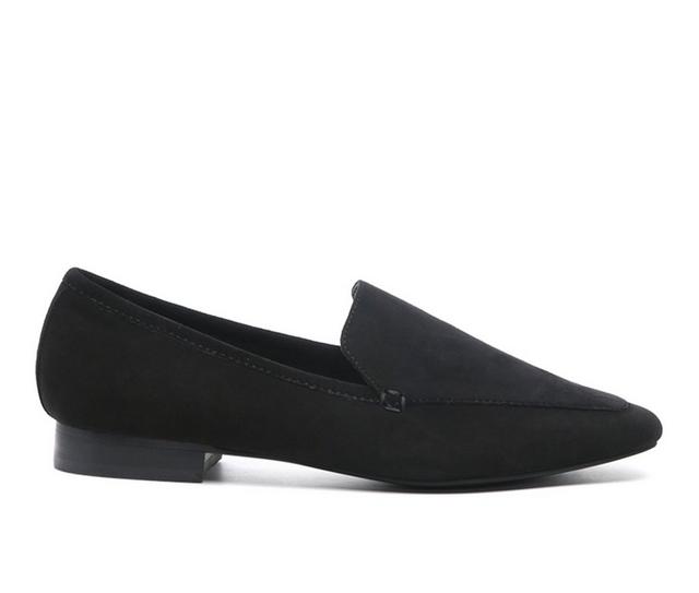 Women's Rag & Co Julia Flats in Black color