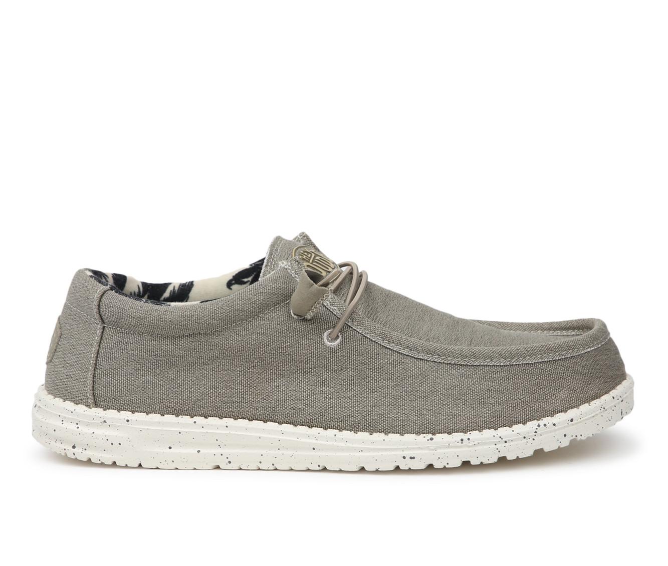 Men's HEYDUDE Wally Stretch Canvas Casual Shoes