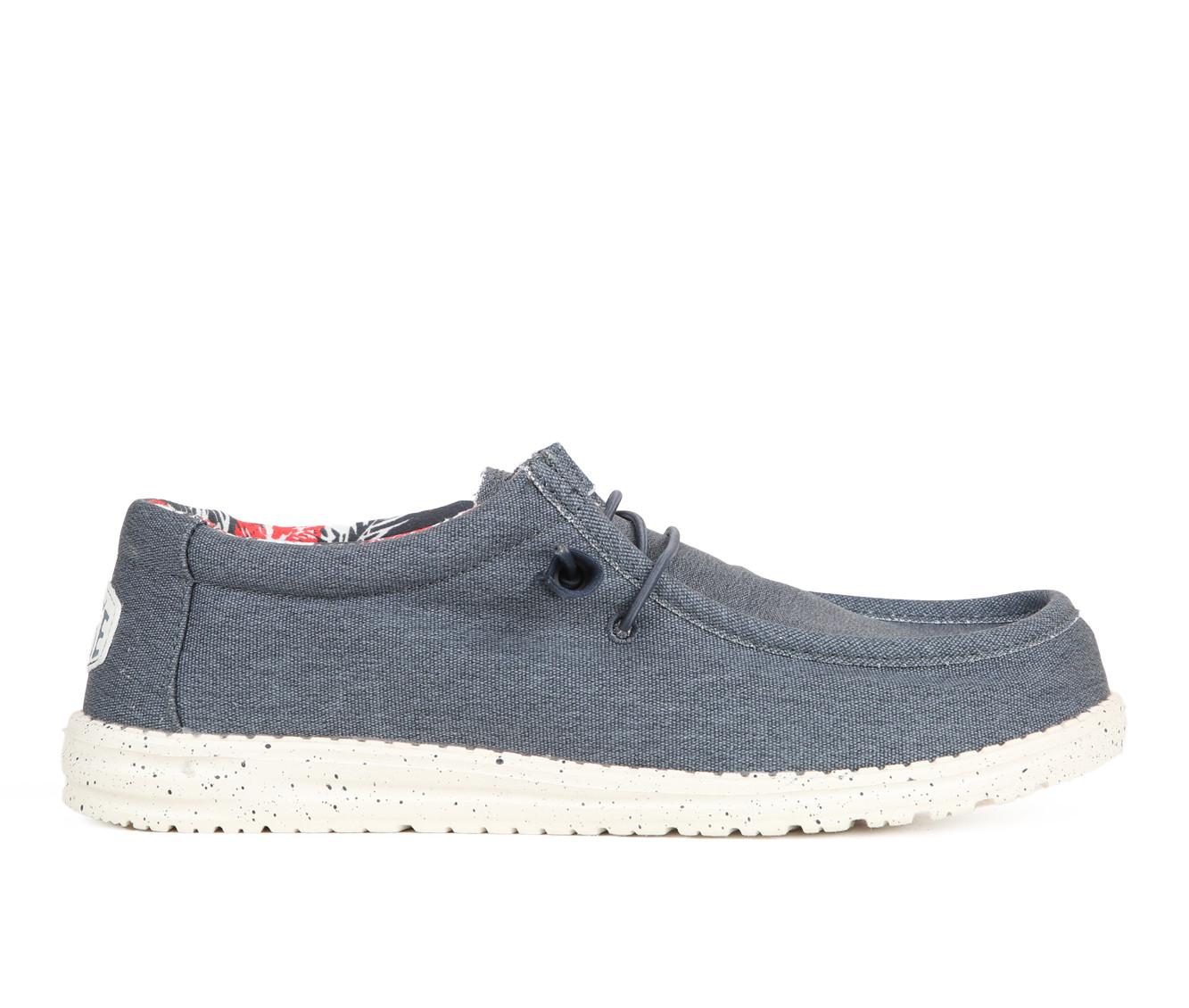 Men's HEYDUDE Wally Stretch Canvas Casual Shoes