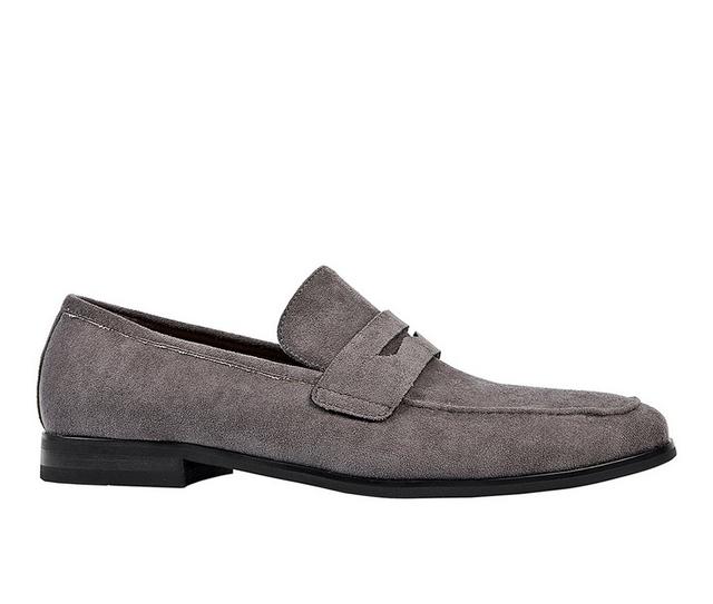 Men's Nick Graham Altred Dress Loafers in Dark Grey color