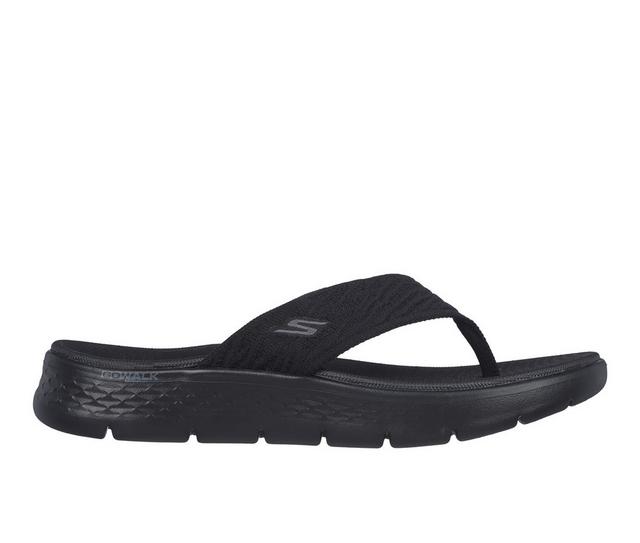 Women's Skechers Go Splendor 141404 Flip-Flops in Black color