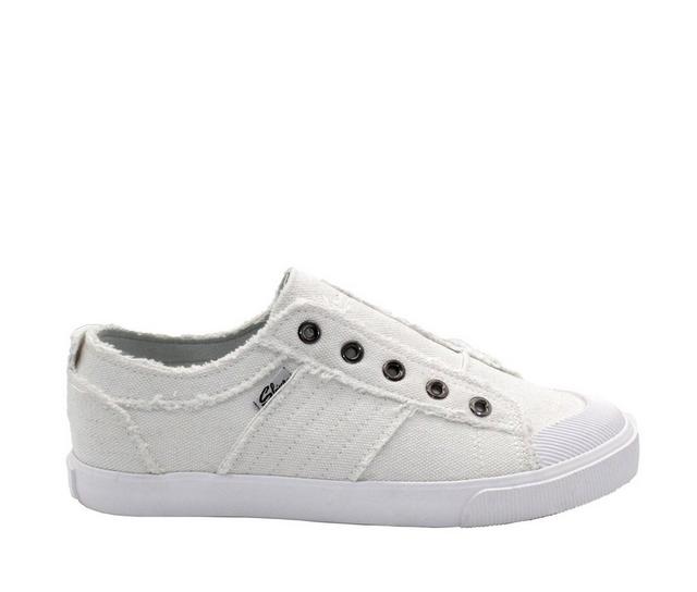 Women's SBICCA Creola Slip On Sneakers in Ivory color