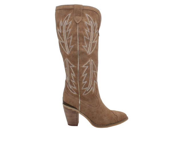 Women's Very Volatile Preston Western Boots in Beige color