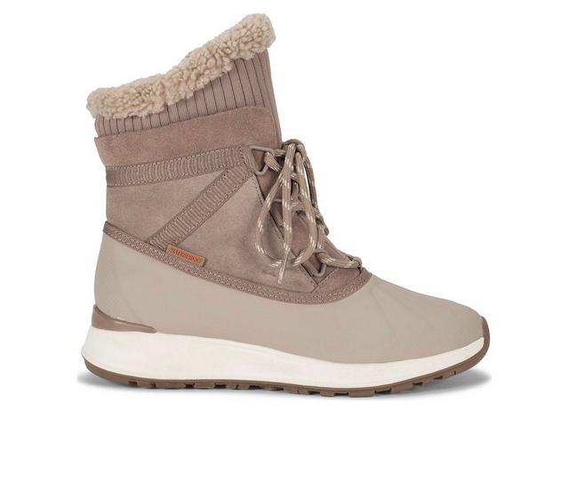 Women's Baretraps Bandie WP Cold Weather Boot Winter Boots in Taupe color