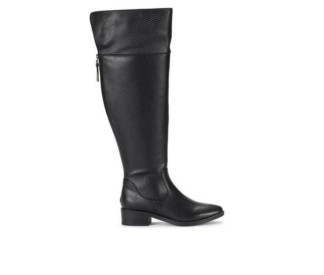 Women's Baretraps Marcela Wide Shaft Knee High Boots in Black color