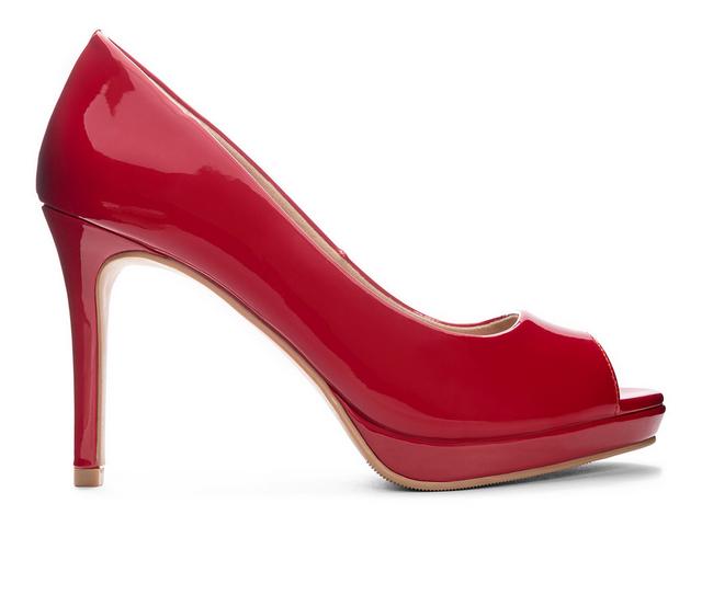 Women's CL By Laundry Mild Pumps in Red color