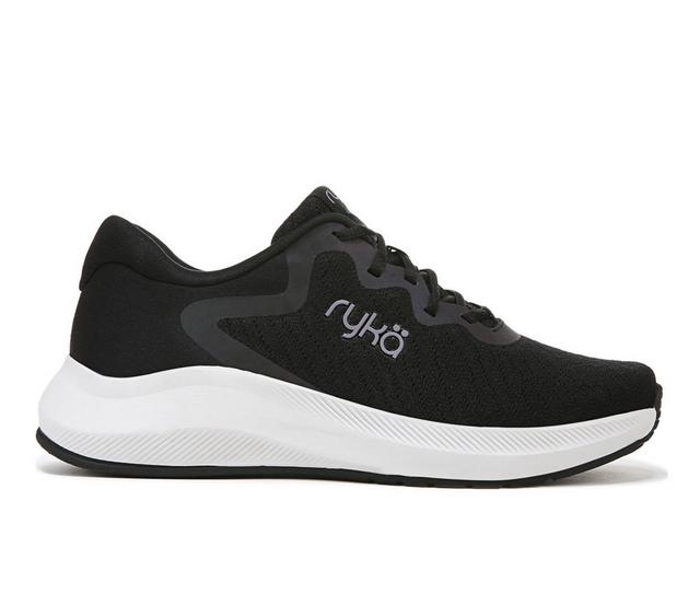 Women's Ryka Flourish Walking Shoes in Black color