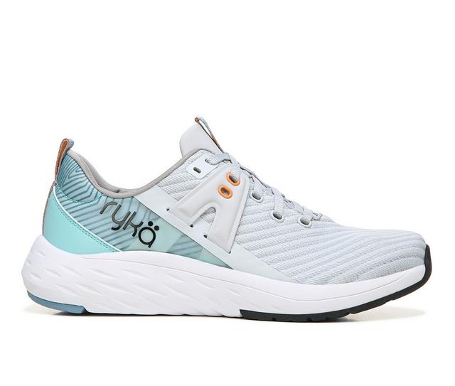 Women's Ryka Pinnacle XT Training Shoes in Vapor Grey color