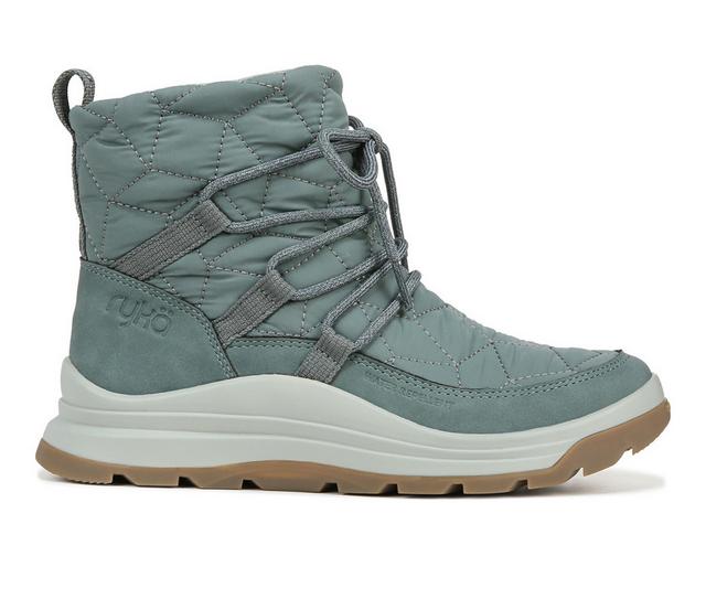 Women's Ryka Highlight Winter Boots in Green color