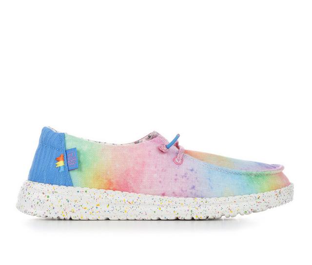 Girls' HEYDUDE Little Kid & Big Kid Wendy Youth Dreamer Casual Shoes in Magic/Multi color