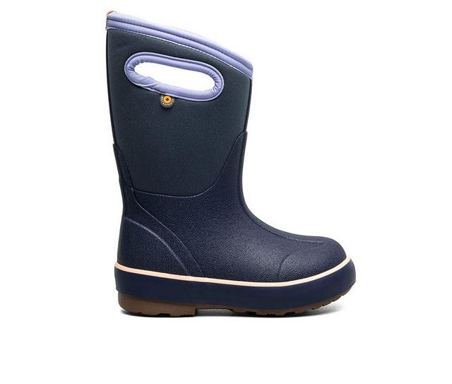 Kids' Bogs Footwear Little Kid & Big Kid Classic II Solid Boots in Naval Academy color