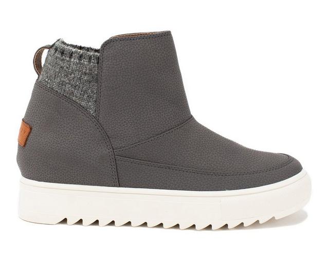 Women's Yellow Box Mayben Sneaker Booties in Gray color