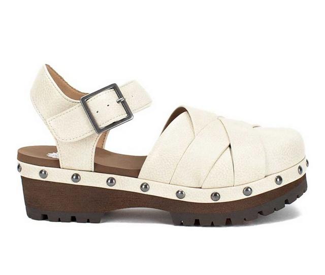 Women's Yellow Box Rethel Clog in Bone color