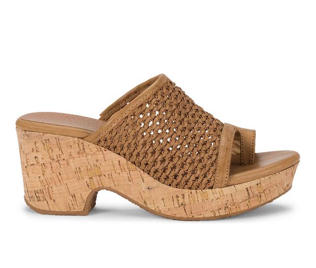 Women's Baretraps Bethie Wedge Sandals in Caramel color