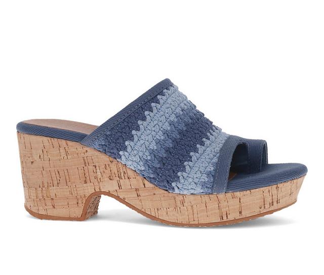 Women's Baretraps Bethie Wedge Sandals in Ocean multi color