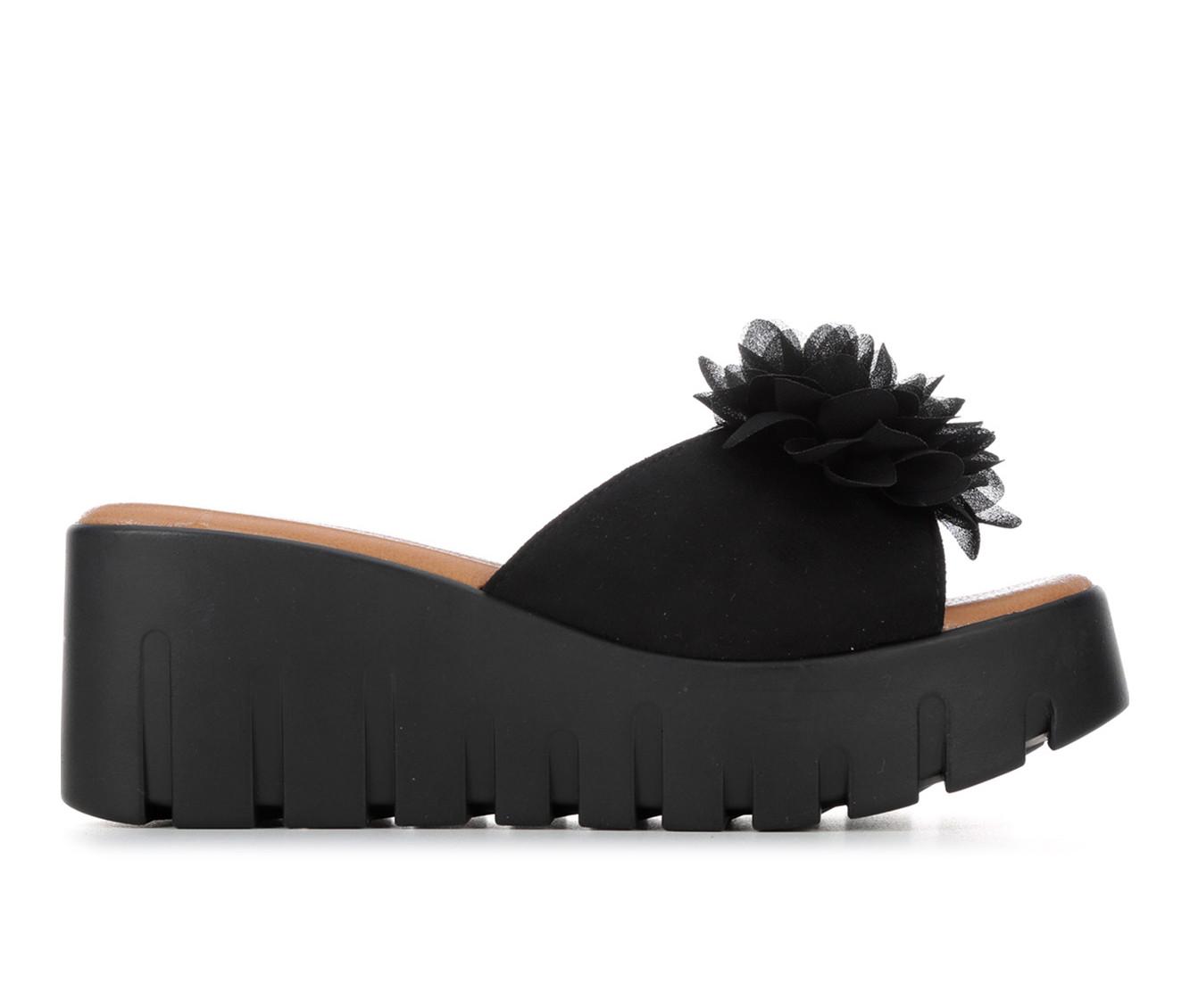 ladies wedge sandals