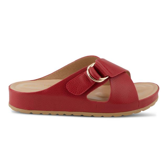 Women's Patrizia Rutha Wedge Sandals in Red color