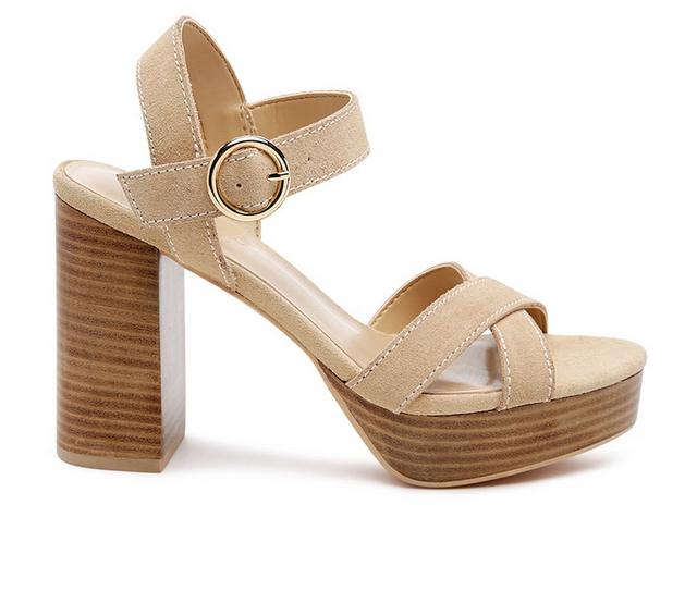 Women's Rag & Co Choupette Dress Sandals in Nude color