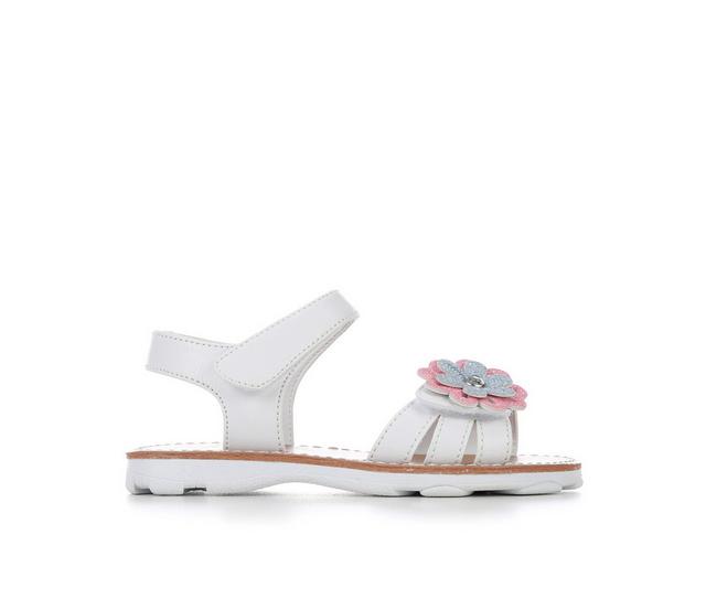 Girls' Rachel Shoes Toddler & Little Kid Lil Aimee Sandals in White/Multi color