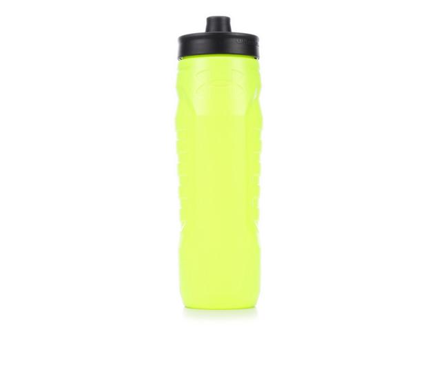 Under Armour Sideline Squeeze 32 oz Water Bottle in HI-VIS Yellow color
