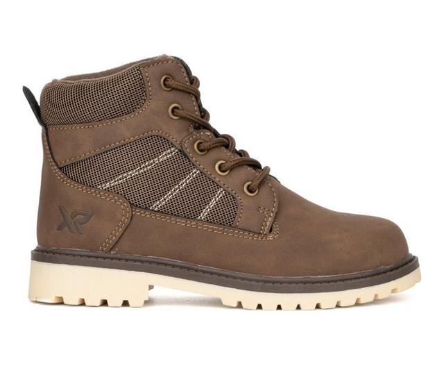 Boys' Xray Footwear Little Kid Teddy Boots in Brown color