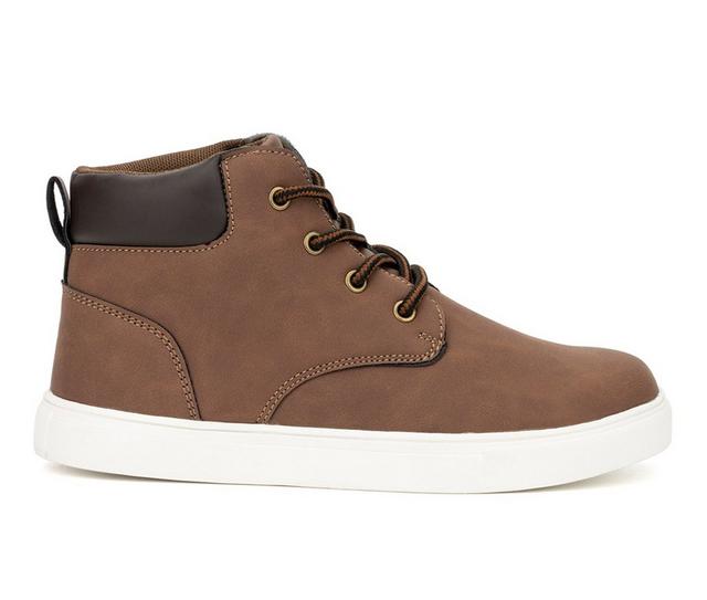 Boys' Xray Footwear Little Kid Drew High Top Sneakers in Brown color