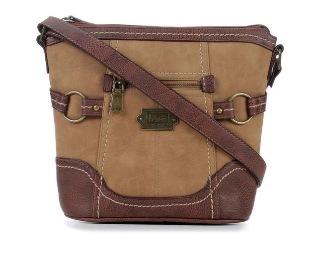 BOC Porterville Crossbody Handbag in Saddle/Choco color