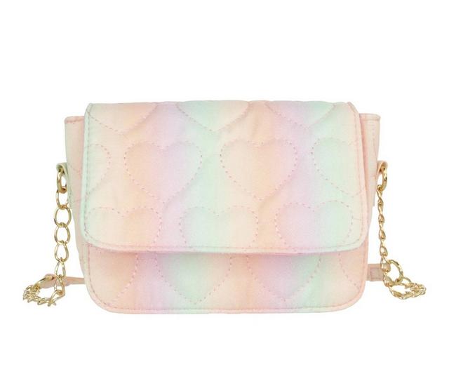 Olivia Miller Girl Kayla Crossbody Handbag in Pastel Rainbow color
