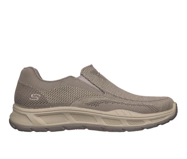Men's Skechers 204849 Cohagen Casual Shoes in Taupe color