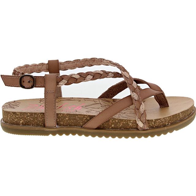 Girls' Blowfish Malibu Foxtail K 13-6 WSO Sandals in TAN color