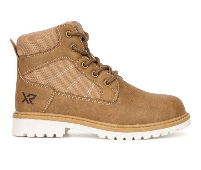 Boys' Xray Footwear Big Kid Teddy Boots in Taupe color