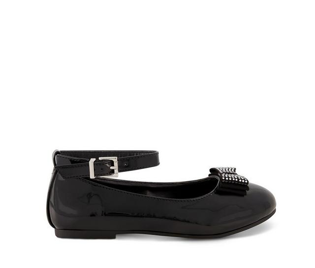 Girls' Jessica Simpson Little Kid & Big Kid Amy Bow Dress Shoes in Black color