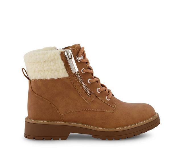 Girls' Marc Fisher Children's Little Kid & Big Kid Jade Zip Boots in Cognac color